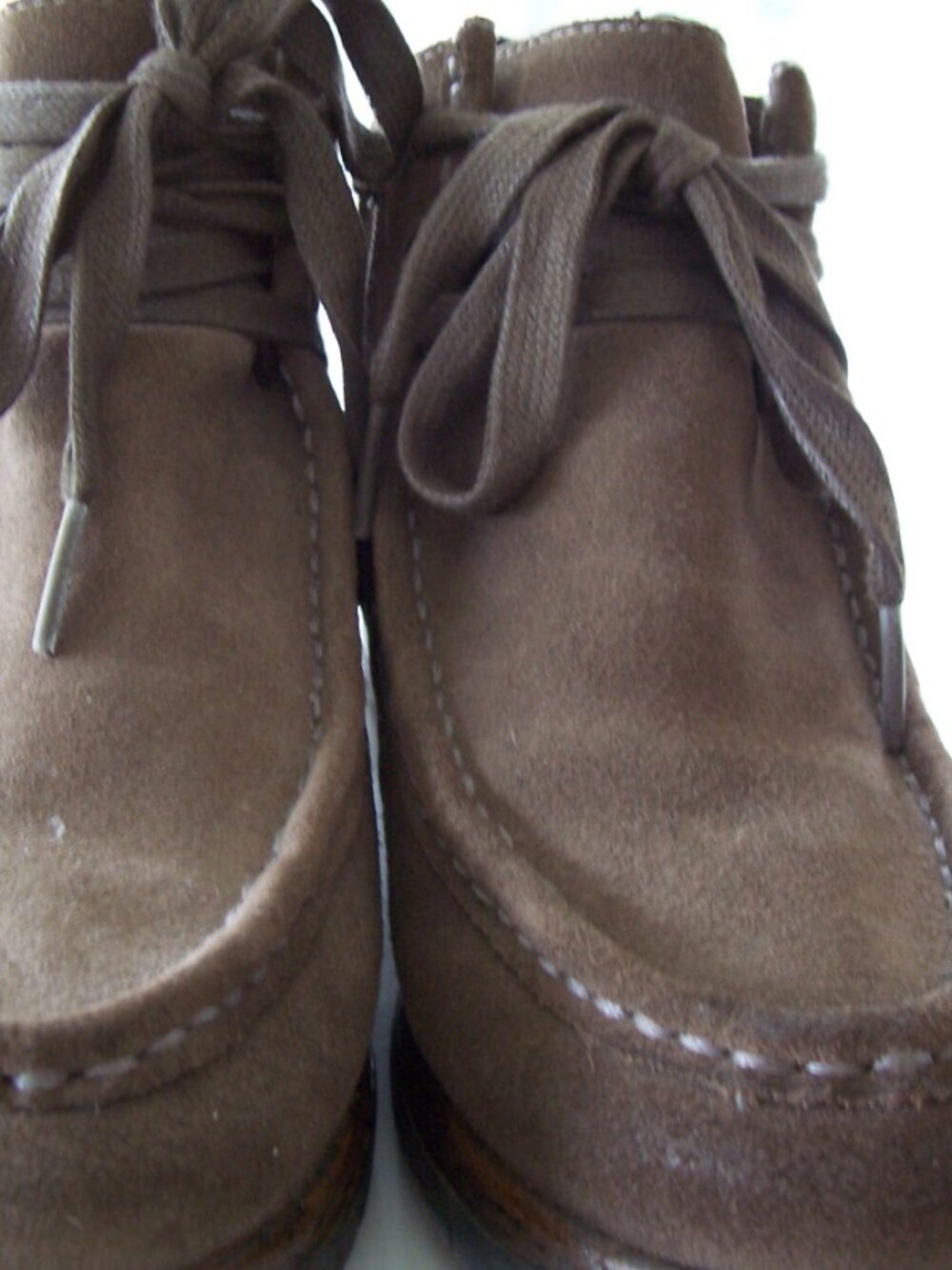 Salvia Charly Waterproof Suede with Lug Sole Size 7 Brown